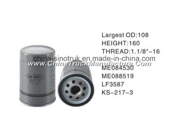 High Quality Mitsubishi Truck Parts Fuel Oil Air Filters Me084530 Lf3587