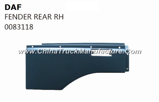 Hot Sale Daf Fender Rear Rh 0083118/Truck Parts