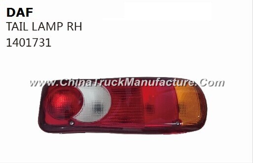 Hot Sale Daf Truck Parts Tail Lamp Rh 1401731