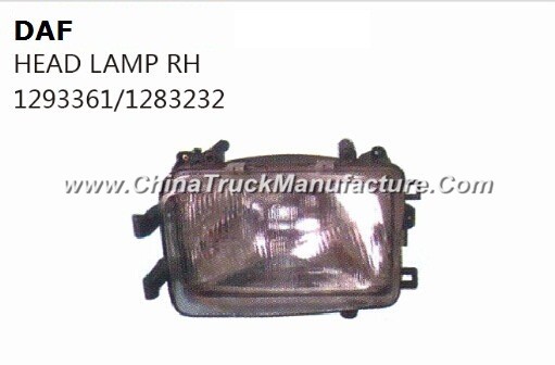 Hot Sale Daf Truck Parts Ead Lamp Rh 1293361/1283232