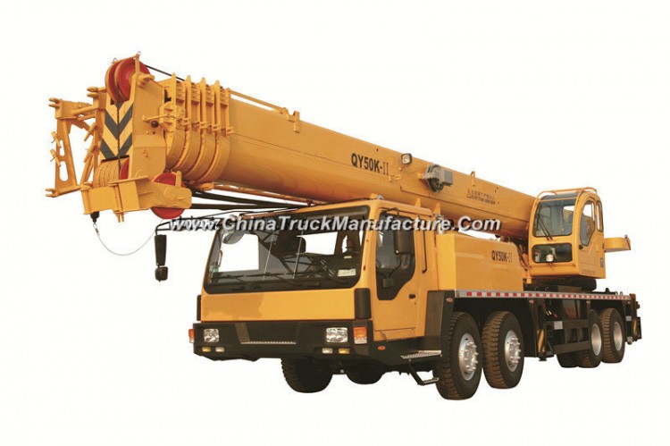 Very Cheap HOWO Mobile Truck Crane Qy50g of 50t