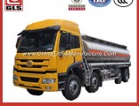 8X4 FAW Heavy Truck 25000L 3 Compartments Oil Tanker