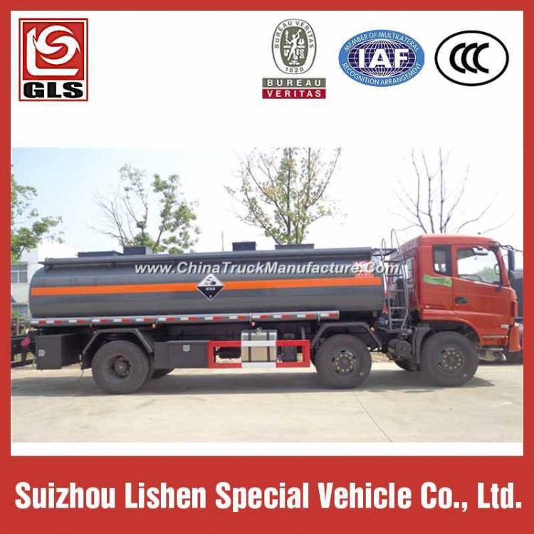 Heavy Truck 17000L 6X2 Dongfeng Chemical Tanker Truck
