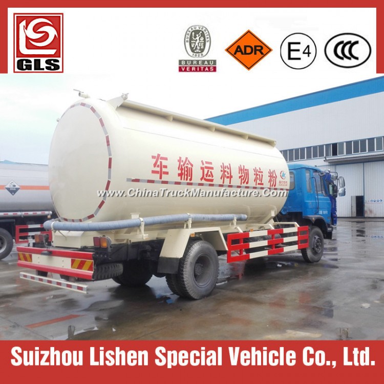Dongfeng 15000 Liters Bulk Cement Bulk Powder Tank Truck