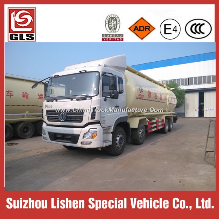 Dongfeng 40cbm Bulk Cement Tanker Vehicle Dry Bulk Cement Truck