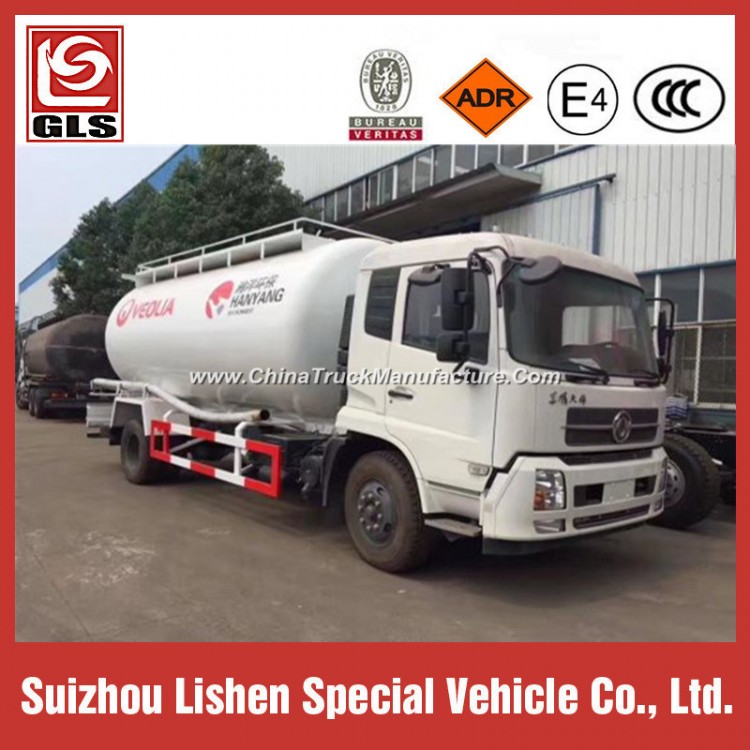 Dongfeng Tianjin 4*2 Bulk Cement Tanker Truck Exported to Tanzania