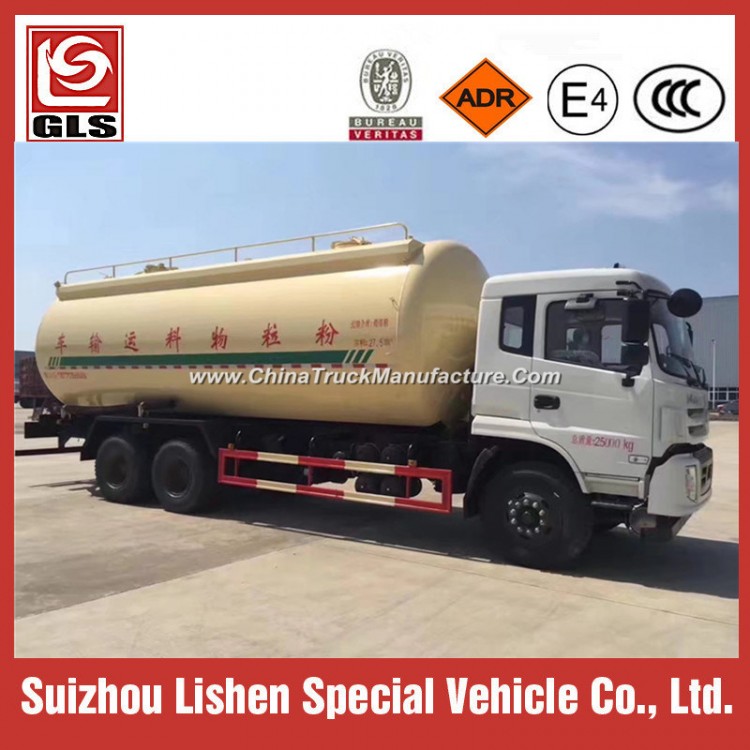 Dongfeng 6X4 Bulk Cement Tank Truck 32000L 30000L Bulk Powder Truck