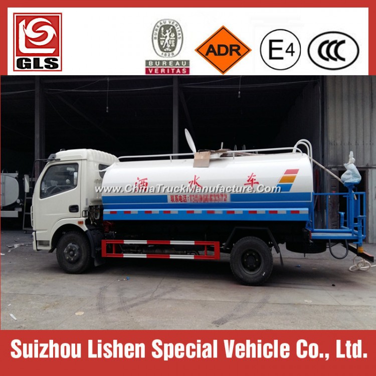 6 Ton Water Tanker Sprinkler Truck 6 M3 7m3 8m3 Water Bowser for Sale