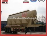 Big Volume 50cbm Powder Material Tank Semi Trailer for Flour