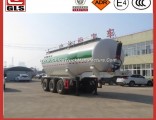 Steel Tanker Cement Bulk Carrier Trailer/Powder Material Tank Semi Trailer