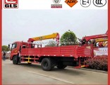 Crane Manufacturer Provide Cargo Truck Mounted Crane 5/6 Ton Hiab Truck