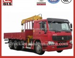 12 Tons Crane Truck Sinotruk HOWO 6X4 Truck Mounted Crane for Sale