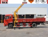 Dongfeng Crane Truck / Mounted Crane Truck Straight/Foldable Crane