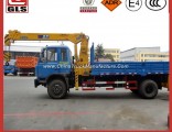 Dongfeng 4X2 Truck Mounted Crane 8/10ton Knuckle Crane Truck