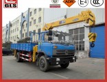 Dongfeng 4X2 Truck with 10ton Telescopic Boom Crane