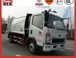 4X2 LHD/Rhd Garbage Truck 5 M3 Cbm Compactor Waste Collector Compressed Refuse Truck