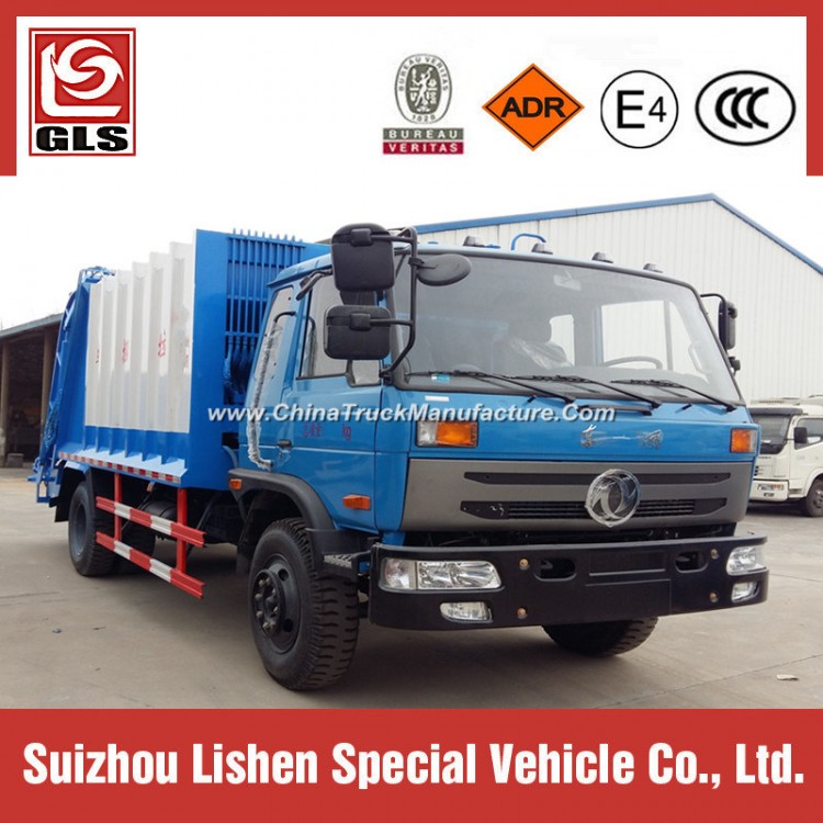 Dongfeng Best Sale 10m3 New Refuse Collector Compactor Garbage Truck