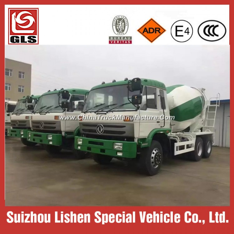 Dongfeng 6X4 8cbm Cement Trucks Concrete Mixer Truck 8m3 Cement Mixer Truck for Sale