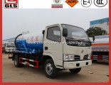 4000 Liters Vacuum Sewage Suction Truck