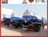 10m3 12m3 15m3 4X2 Vacuum Sewage Truck Sewage Suction Tanker Truck