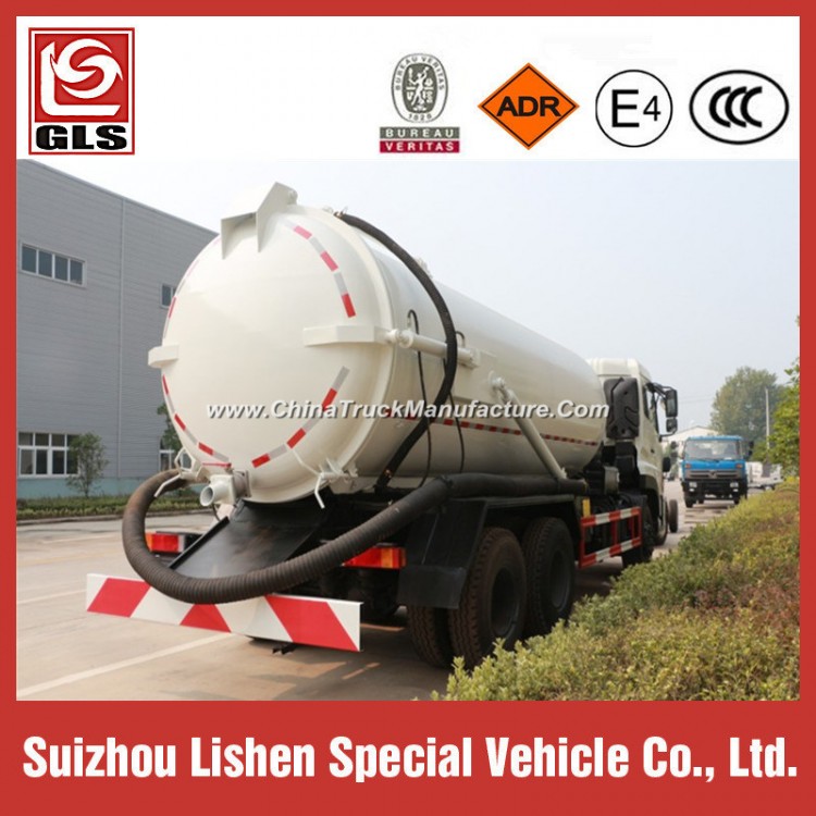15000L 16000L 18000L Sewage Suction Truck15 Tons Vacuum Sewer Truck