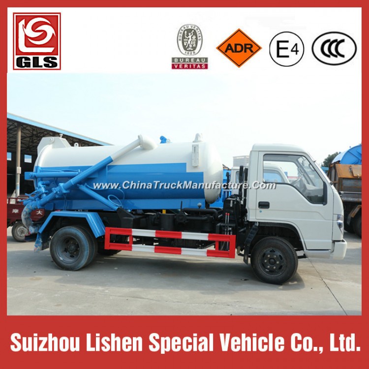 Forland Mini 3000L Vacuum Sewage Suction Truck for Sale