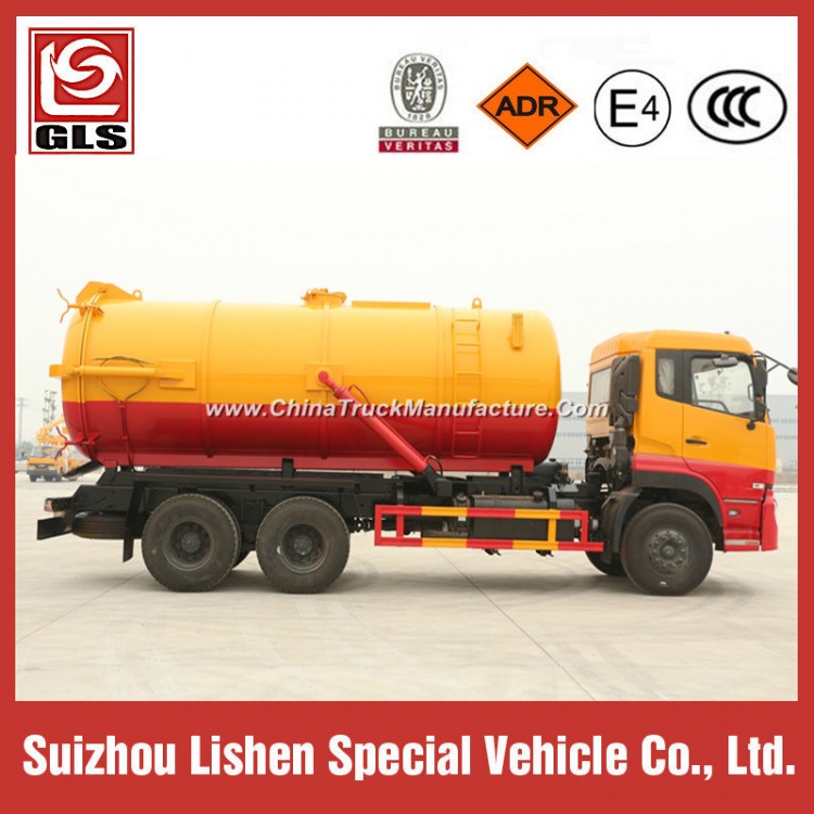 15000L 16000L 18000L Waste Water Sewage Suction Bullet Truck
