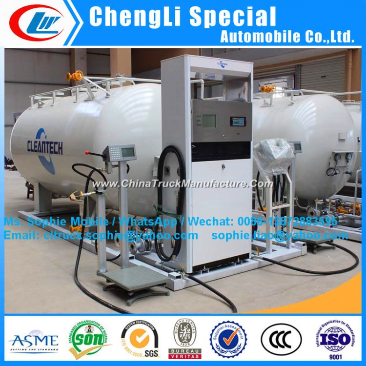  Factory 10m3 5tons LPG Gas Refilling Skid Plant Station LPG Gas Injectors LPG Injection System 