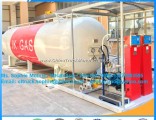20t LPG Tank LPG Skid LPG Gas Filling Station 40m3 LPG Gas Filling Plant LPG Skid Station Mobile Ski
