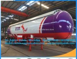 Clw Factory 25ton Liquid Gas Tanker Trailer with Sunshade Cover 60000 Liters LPG Semi Trailer Liquid
