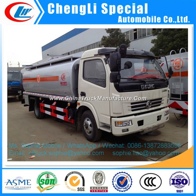 Hot Sale Dongfeng Fuel Truck 6000L Fuel Tank Truck Fuel Tanker Truck
