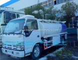 Small Petrol Tank Truck Isuzu 3cbm to 5cbm Fuel Oil Diesel Tanker Truck