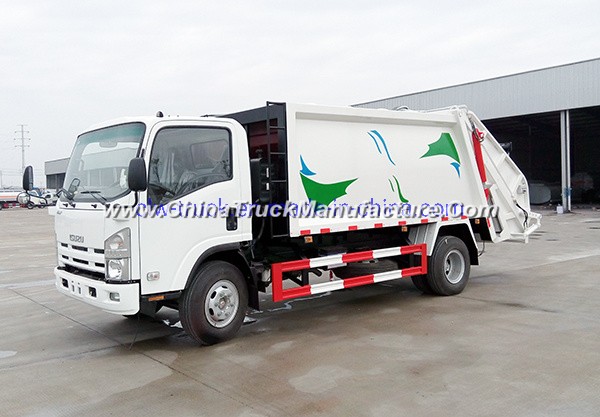 8cbm Japan Used Hydraulic System Waste Management Garbage Compactor Truck Isuzu