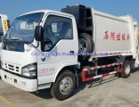 Isuzu 4X2 5cbm Diesel Compressed Garbage Truck Refuse Compactor Truck