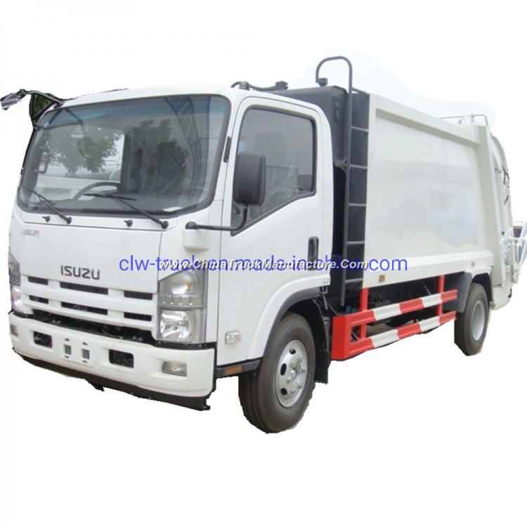Hot Sale Japan Isuzu 8cbm Garbage Compactor Truck