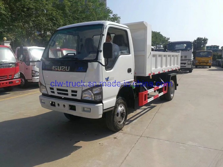 China Made Isuzu Mini 5t Capacity Garbage Dump Truck for Sale