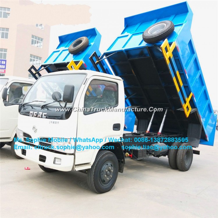 Dongfeng 5ton Light Dump Truck Diesel Tipper Truck