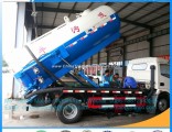 3cbm 5cbm 4X2 Dongfeng Vacuum Sewage Jetting Truck Sewage Suction Truck Vacuum Tank Truck