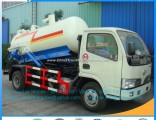 3000liters Sewage Cleaning Tank Truck for Urban Septic Tank Trucks for Sale Sewage Suction Vehicle F