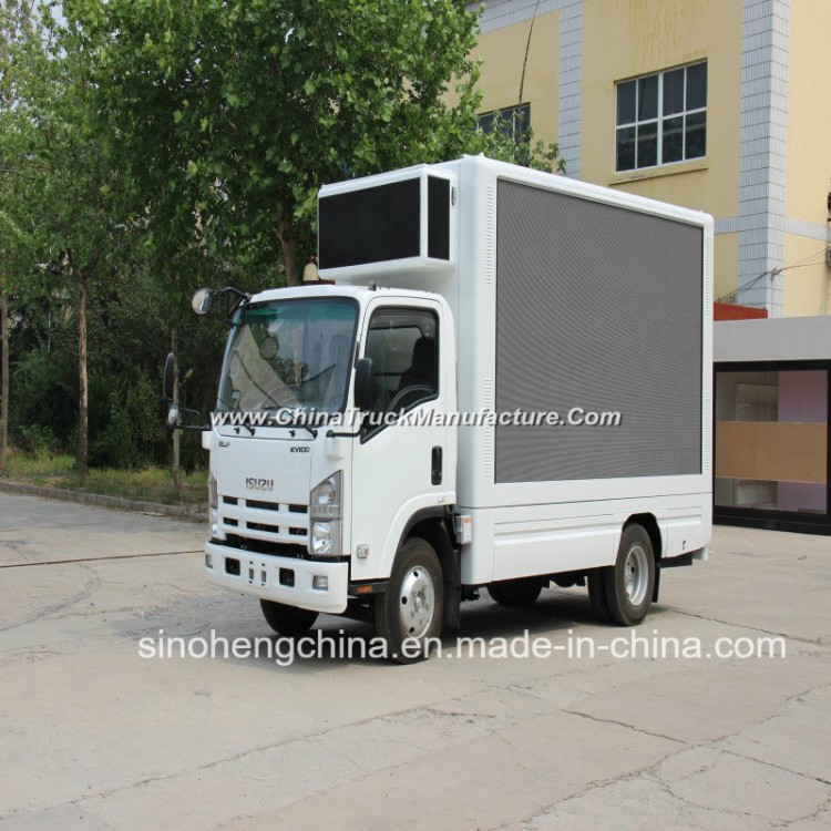 3 Screens P5 LED Display Advertising Truck for Sale