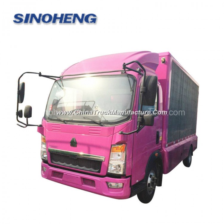 4*2 HOWO LED Advertising Mobile Truck with P8 Digital Screen