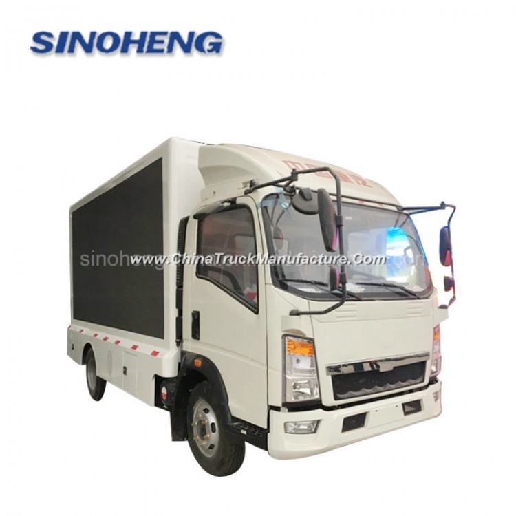 New Sinotruk LED Screen Light Truck LED Mobile Advertising