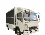 New Sinotruk LED Screen Light Truck LED Mobile Advertising