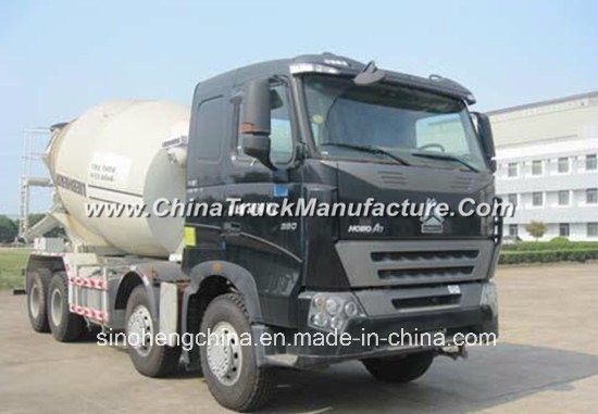 12m3 HOWO A7 Concrete Mixer Truck 8X4 Cement Mixer Truck
