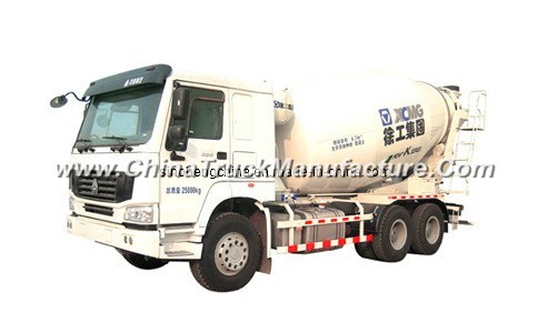 HOWO 6m3 Concrete Mixer Truck, Concrete Transportation Zz1257n3247c