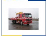 Sinotruk HOWO Truck 8 Ton Flat Bed Truck Mounted Crane
