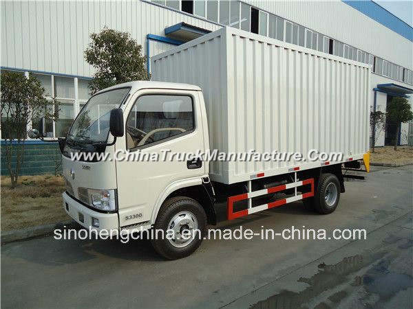 Dongfeng DFAC 4X2 5t Van Box Cargo Truck 95HP
