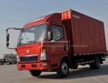 Sinotruk HOWO 4X2 115HP Van Cargo Truck for Sale