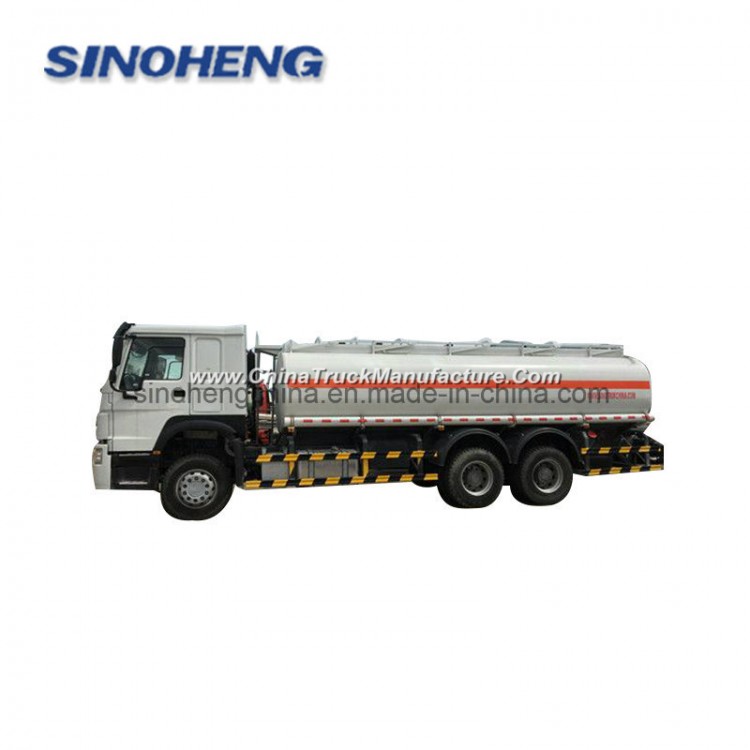 Sinotruck HOWO 25m3 Fuel Tank Truck Oil Tanker Truck Capacity