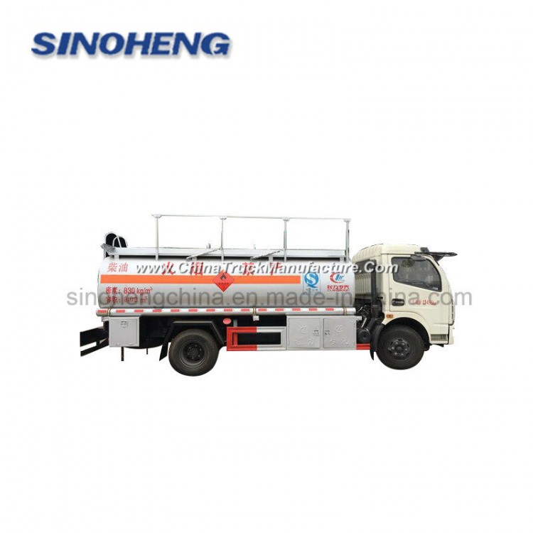 6000-8000liters Diesel Fuel Oil Tank Truck for Sales